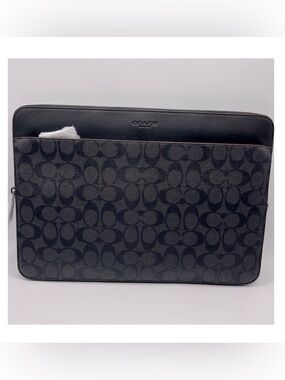 Coach Zip Around Laptop Case